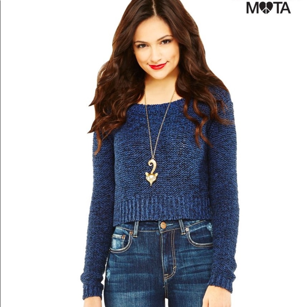 Bethany Mota Crop Sweater